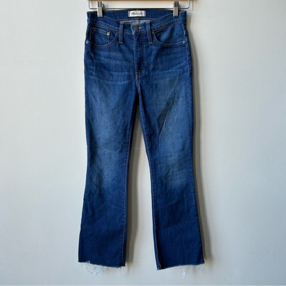 Madewell Cali Demi-Boot Jeans in Fleetwood Wash size 25 - Picture 6 of 11